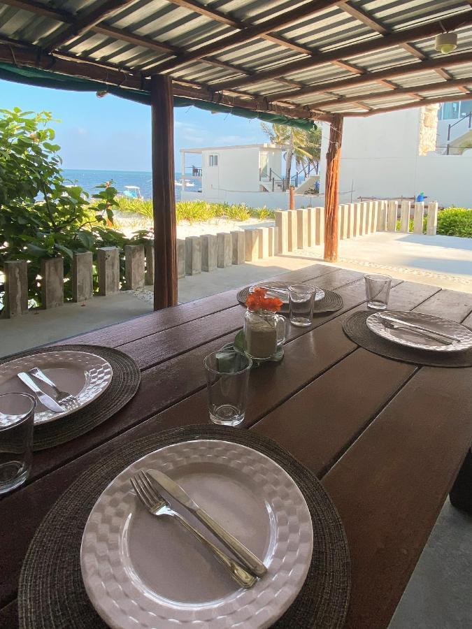 Casa Lucia Beachfront プエルト・モレロス エクステリア 写真