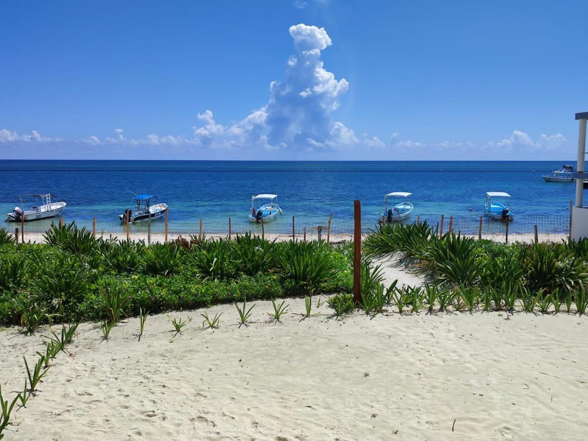 Casa Lucia Beachfront プエルト・モレロス エクステリア 写真