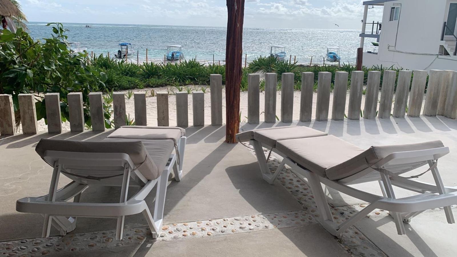 Casa Lucia Beachfront プエルト・モレロス エクステリア 写真